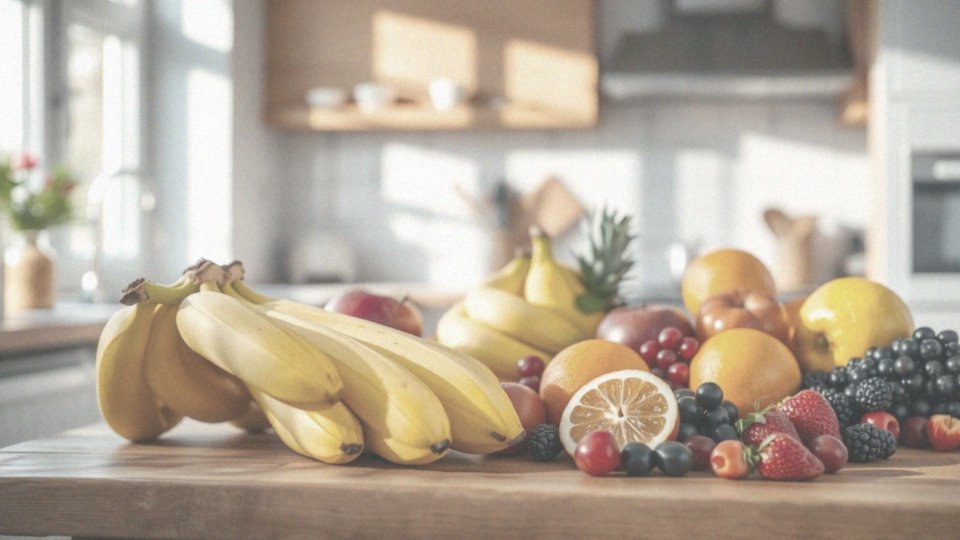 Jak banan wypada w porównaniu z innymi owocami pod względem cukru?