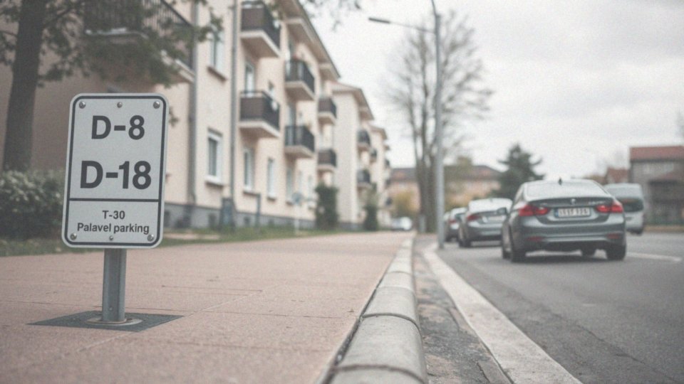 Jakie znaki drogowe są związane z parkowaniem w strefie zamieszkania?