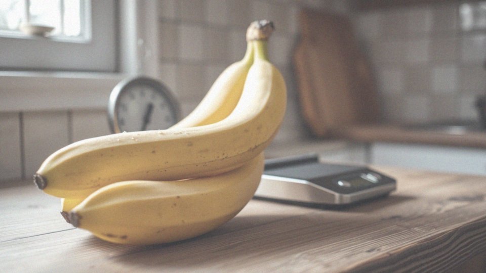 Jak waga banana wpływa na jego kaloryczność?