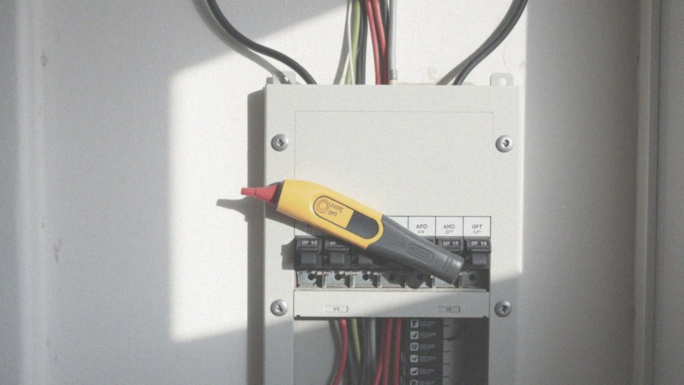 Jak odłączyć prąd podczas montażu lampy z czujnikiem ruchu?