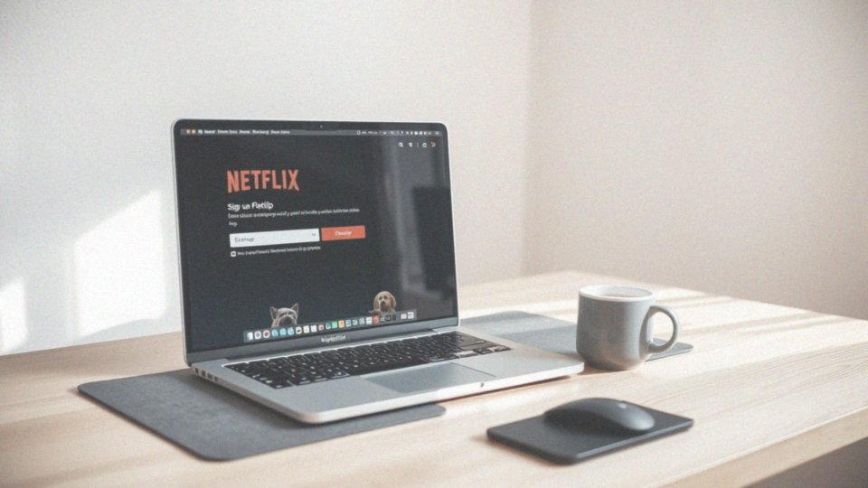 Jak zarejestrować się lub zalogować do serwisu Netflix?