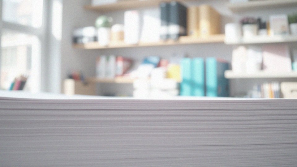Dlaczego warto zwrócić uwagę na technologię wykonania papieru?