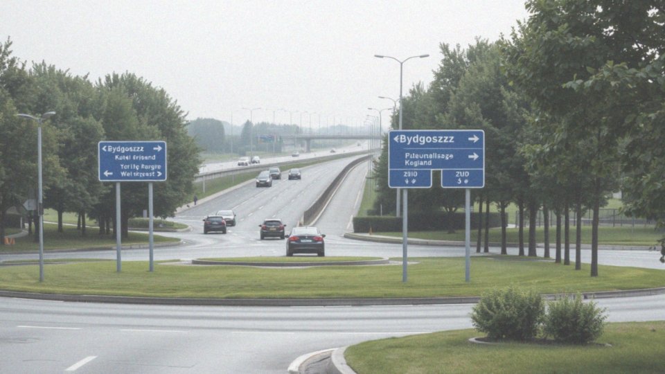 Jakie drogi prowadzą do Bydgoszczy?