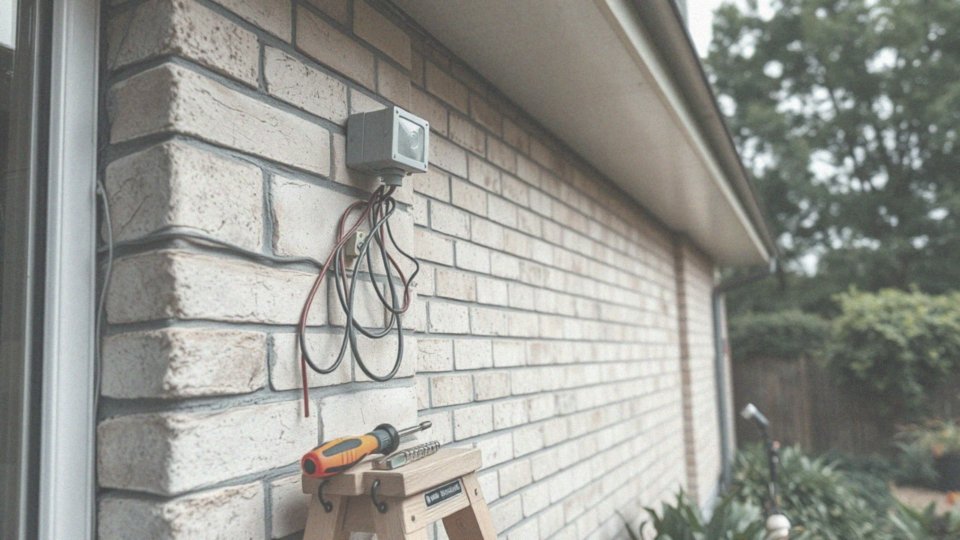 Jakie kroki są potrzebne do podłączenia lampy z czujnikiem ruchu na stałe?