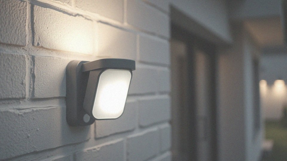Jak ustawić czas świecenia lampy przy użyciu czujnika ruchu?