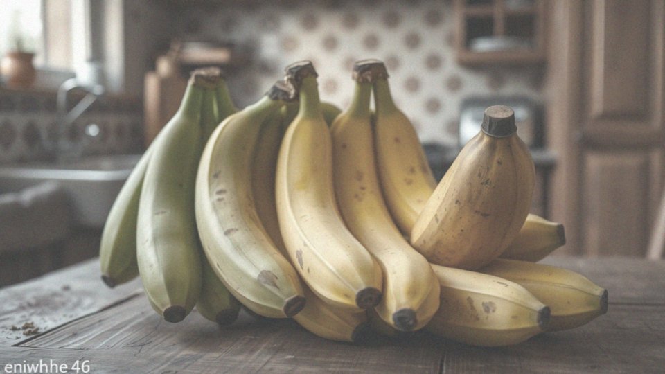 Jak dojrzałość banana wpływa na jego kaloryczność?