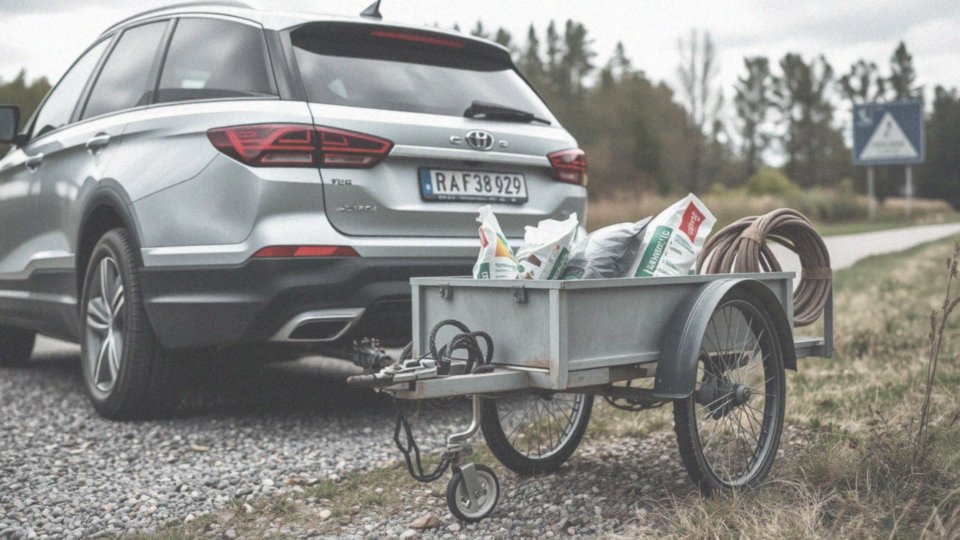 Jakie są różnice w DMC samochodu i przyczepy w kontekście holowania?