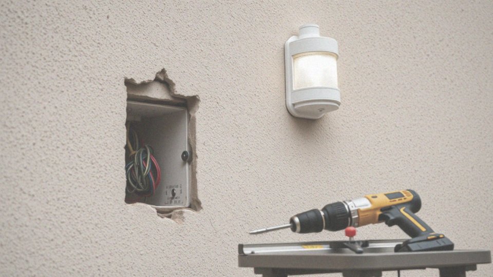 Jakie są wymagania dotyczące montażu lampy z czujnikiem ruchu?