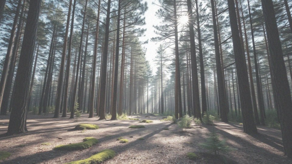 Jaką rolę w produkcji tlenu odgrywają drzewa iglaste?